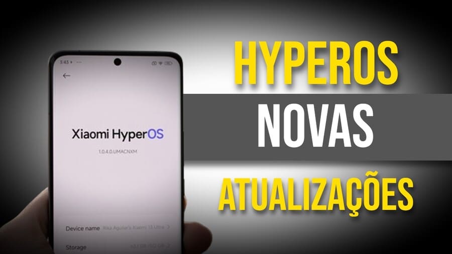 xiaomi HyperOS Novas atualizações