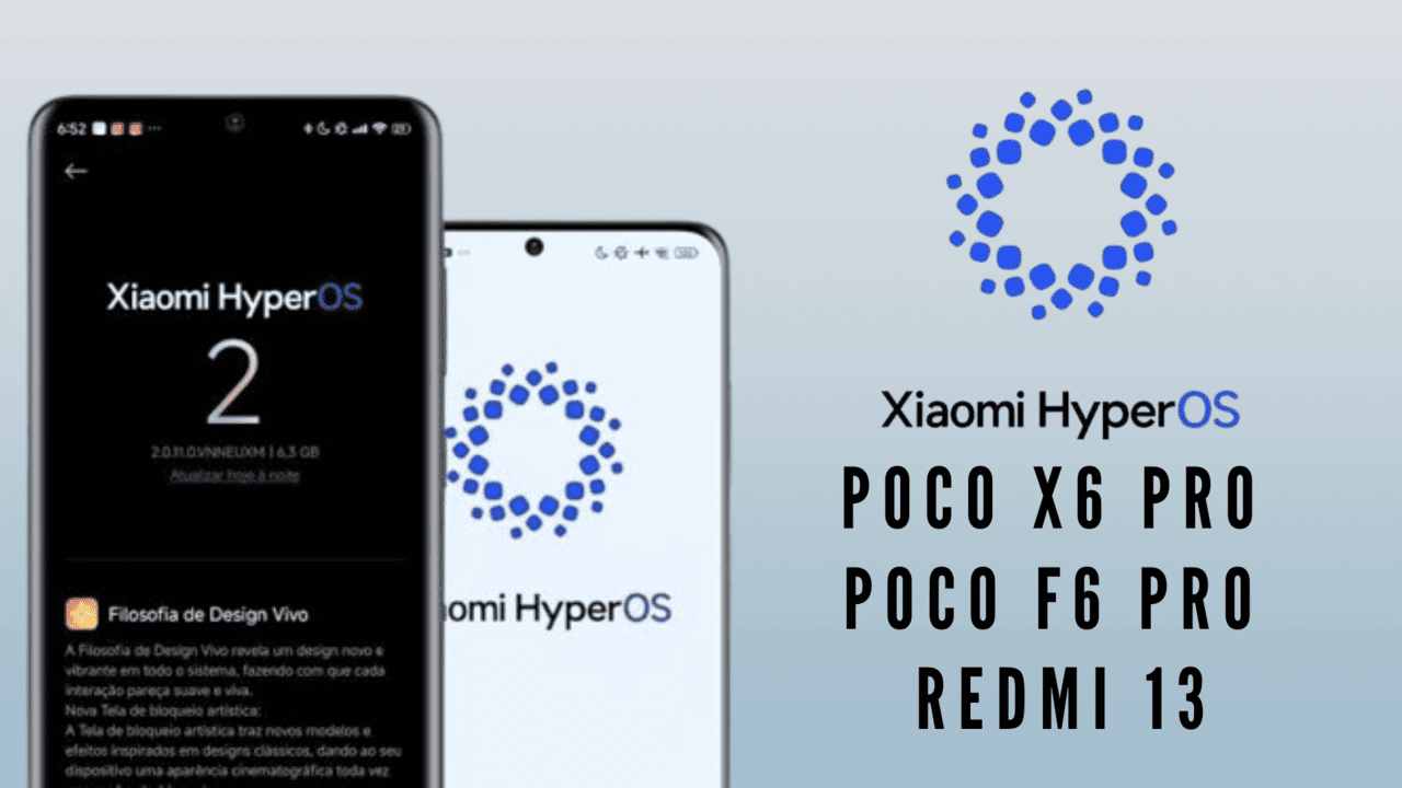 HyperOS 2 Global: Atualizações Chegam aos Modelos POCO F6 Pro, X6 Pro, M6 Plus 5G e Redmi 13 5G 8 HyperOS 2: Atualizações Chegam aos Modelos POCO F6 Pro, X6 Pro, M6 Plus 5G e Redmi 13 5G