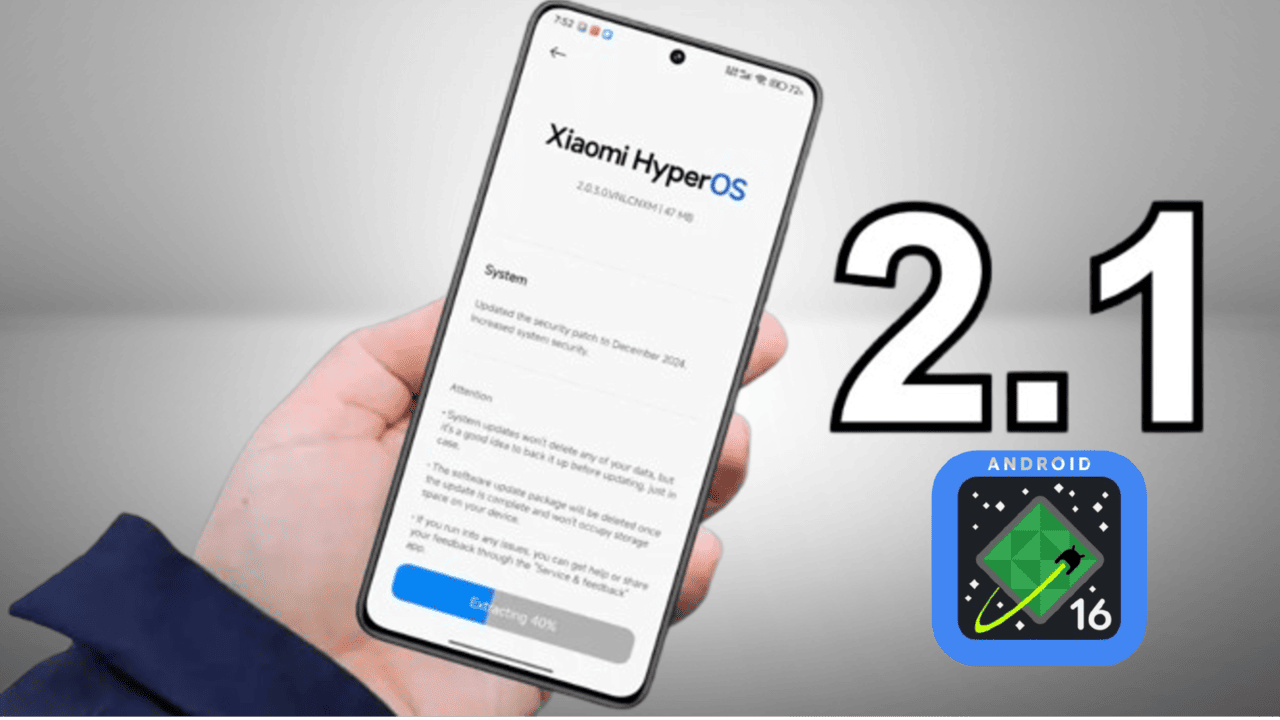 HyperOS 2.1 (Android 16) para Xiaomi: Encontre seu celular na lista e saiba quando ele será atualizado