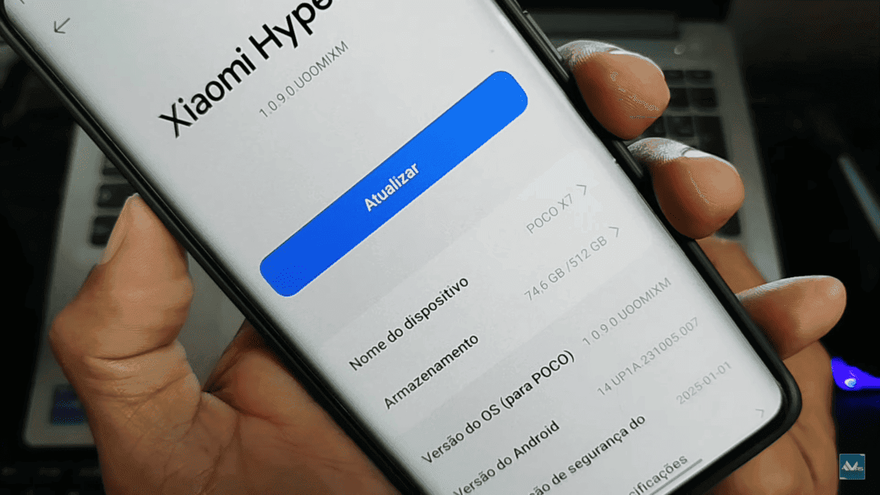 Atualização HyperOS 2 para Poco X7 no Brasil via OTA. Siga as instruções para instalar a nova versão do sistema operacional.