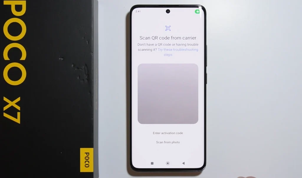 POCO X7 Como Ativar o Chip Virtual eSIM: Passo a Passo com QR CODE