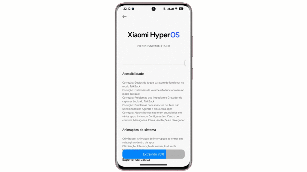 HyperOS 2.2 no Redmi Note 13 4G traz Patch de Segurança de agosto