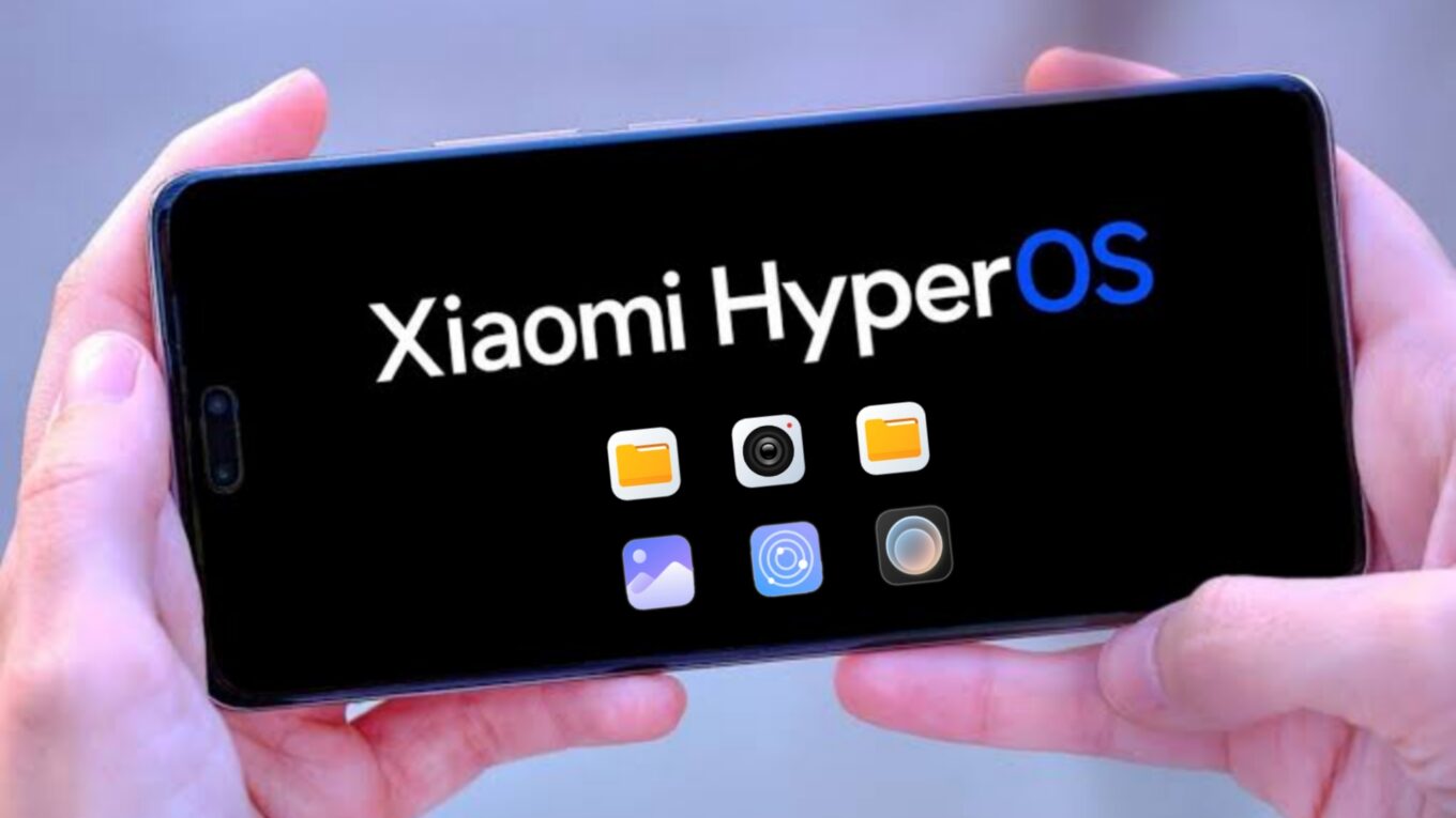 Novos Apps do HyperOS 3: Atualize Seu Xiaomi Agora! 7 Mãos segurando um smartphone Xiaomi com a tela exibindo