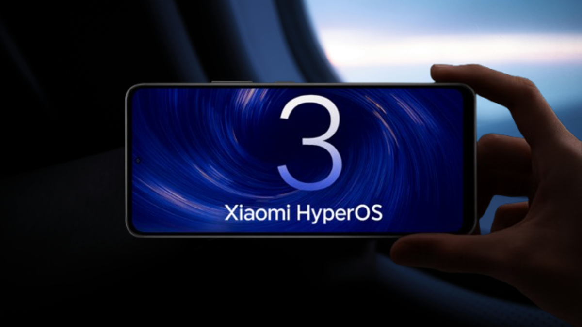 HyperOS 3 Global + Android 16: Lista Completa de Dispositivos Atualizados! 1 Mão segurando um smartphone com a tela exibindo