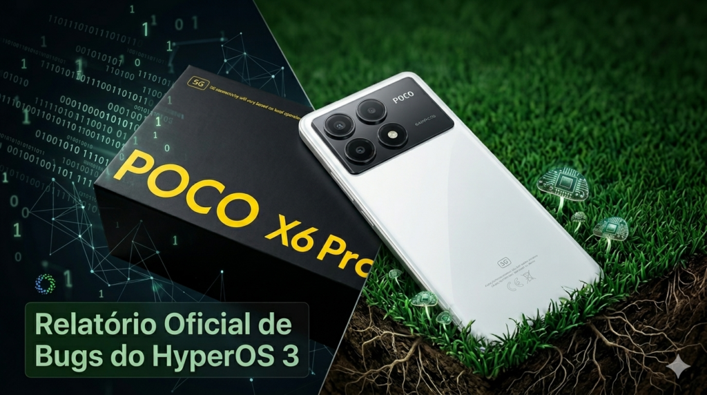 O dia 24 de março de 2026 começou diferente para os usuários Xiaomi. O patch de segurança de março do HyperOS 3 e Poco x6 pro?