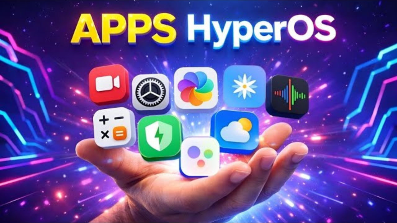 Novos aplicativos atualizados do HyperOS 3.1 já disponíveis para instalar no seu Xiaomi. Galeria, Gravador, Conta Xiaomi e HyperAI — veja tudo agora.
