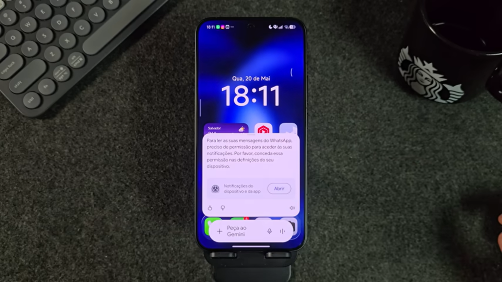 Controle Total do WhatsApp Pela Voz utilizando o Novo gemini