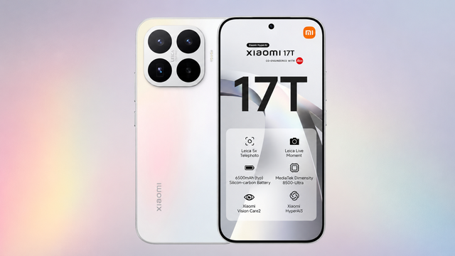 Xiaomi 17T: O que está por trás da decisão de lançar a série global também na China 2 Xiaomi 17T: Especificações Completas Que Vazaram