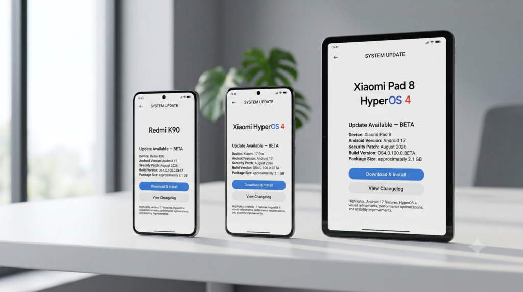 HyperOS 4 chega mais cedo: Xiaomi confirma 9 celulares com Android 17 2 celulares Xiaomi confirmados para receber HyperOS 4 com Android 17
Contexto: posicionar logo após a lista de dispositivos confirmados